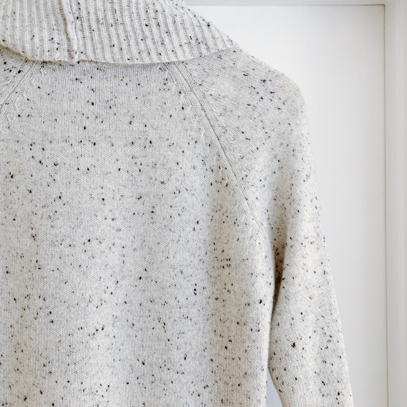 Madewell Cashmere Convertible Turtleneck Sweater - Picture 8 of 9